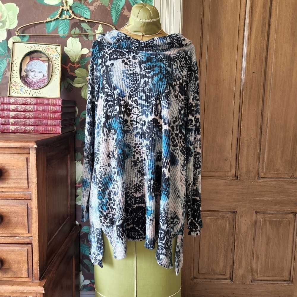 GRACE Ribbed Top Size 1x - Picture 1 of 10